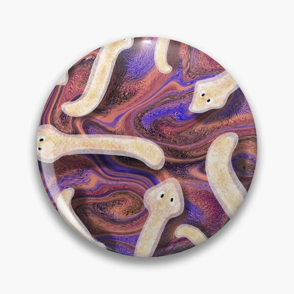 Item preview, Planaria artistic, third background designed and sold by Osher-BioArt.