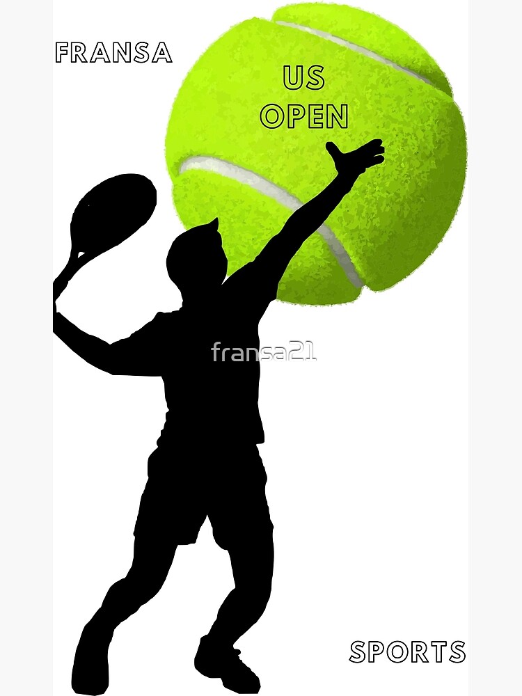 "us open tennis, ball tennis" Poster for Sale by fransa21 Redbubble