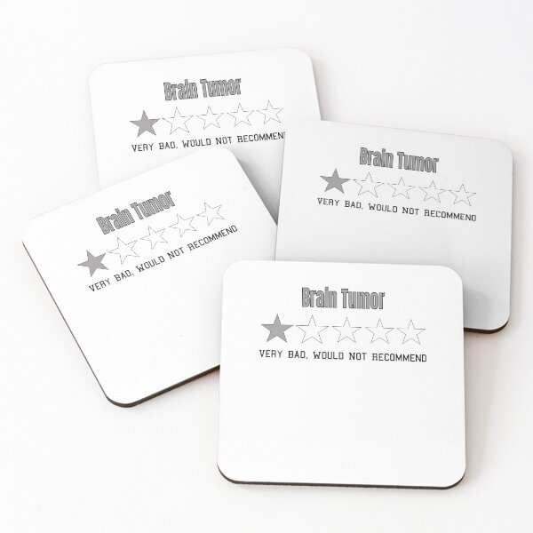 Item preview, Brain Tumor Very Bad Would Not Recommend One Star Rating designed and sold by NadzeyaD.