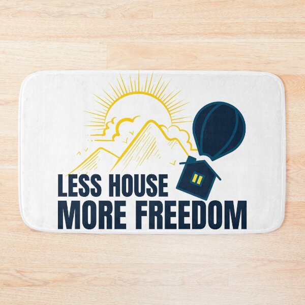 Item preview, Tiny house design, less house more freedom (on a mountain backdrop). designed and sold by NobelFashion.