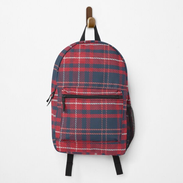 Item preview, Indigo Blue and Red Classic Lumberjack Pattern designed and sold by SoccaTamam.