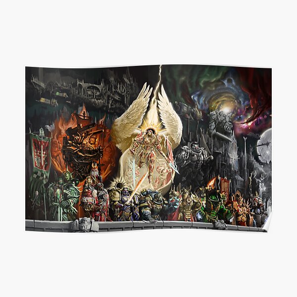40k primarchs Poster