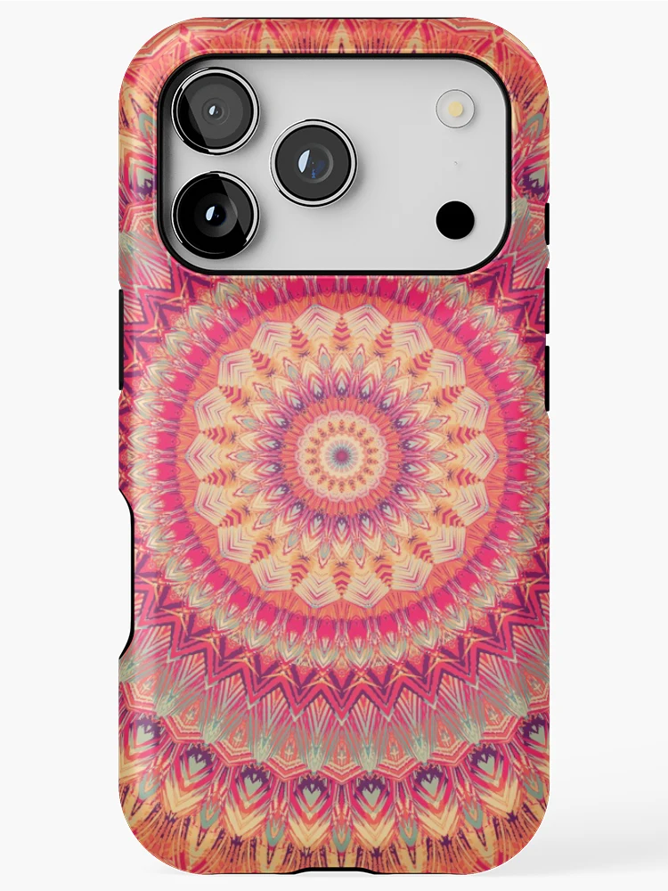 Thumbnail 1 of 4, iPhone Case, Mandala 049 designed and sold by Mandala Of Life.