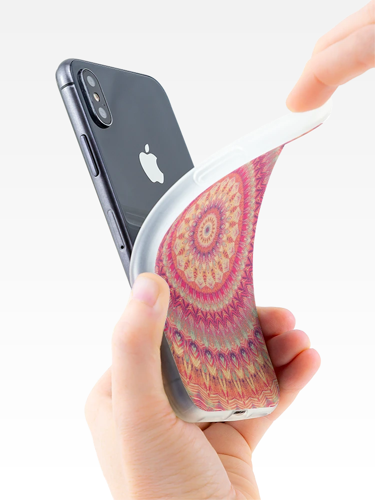 Thumbnail 4 of 5, iPhone Case, Mandala 049 designed and sold by Mandala Of Life.