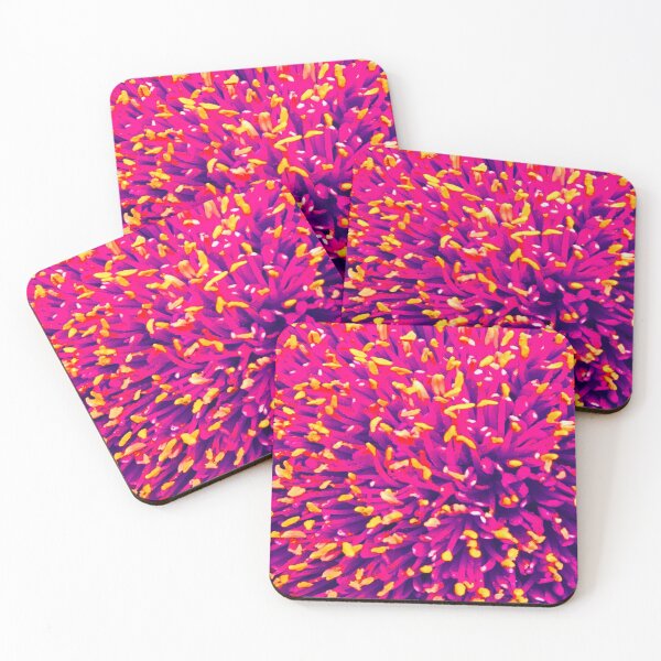 Item preview, Melbourne Art Work Flower Pollen Pattern Purple Yellow designed and sold by MelbourneGarden.