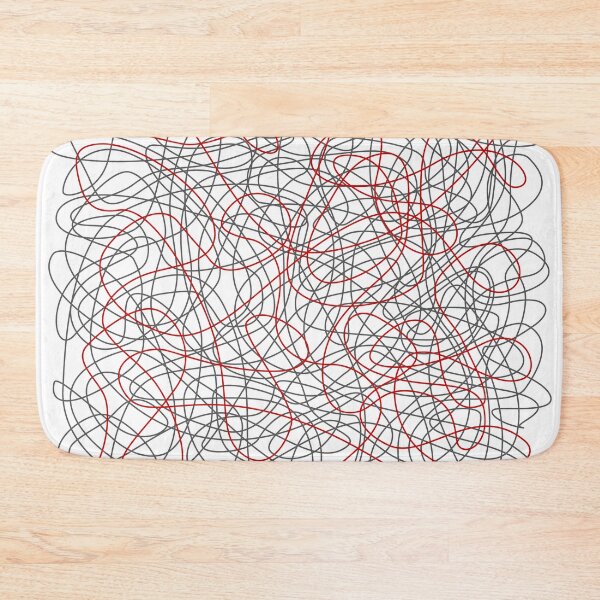 Item preview, Complicated Crux - Two Color Abstract Lines designed and sold by spidericks.