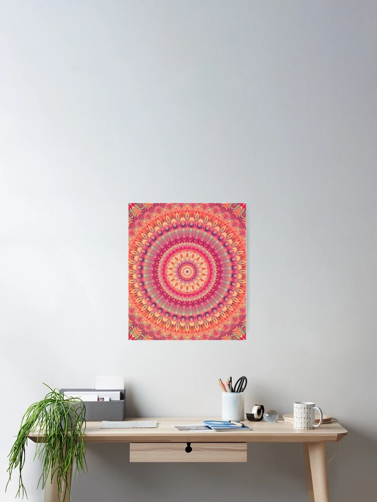Thumbnail 2 of 3, Poster, Mandala 049 designed and sold by Mandala Of Life.