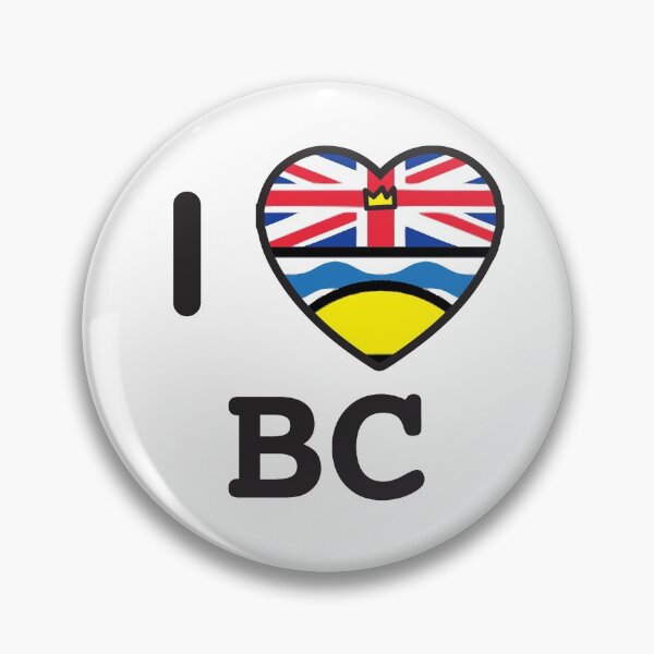 Item preview, I Love British Columbia designed and sold by SurfTheSea.