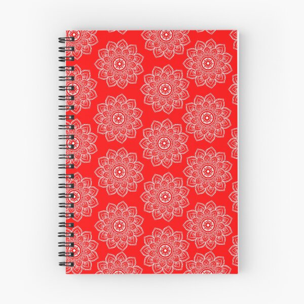 Item preview, Ornamental pattern with red color- white  designed and sold by NikitaAg.