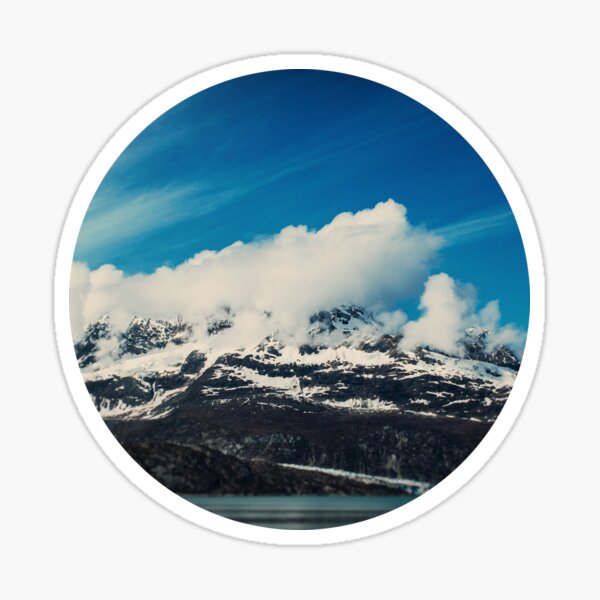 Alaska Mountain Sticker