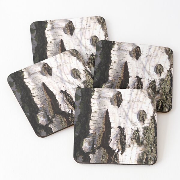 Item preview, Birch bark in the sunshine pattern designed and sold by Treemonk.