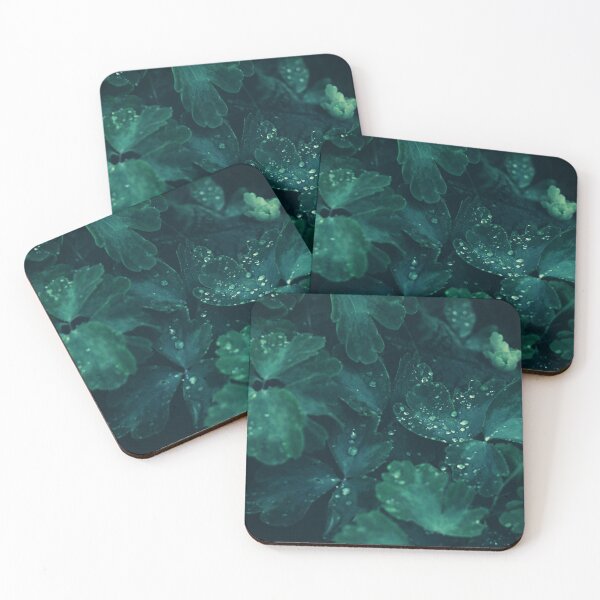 Item preview, Droplets on green bed designed and sold by Naeshastore.