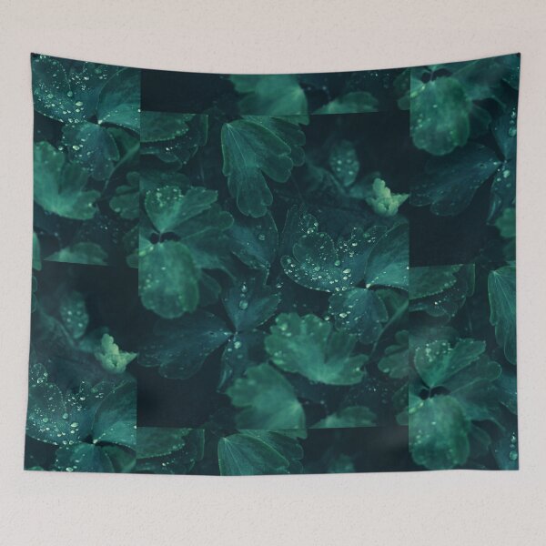 Item preview, Droplets on green bed designed and sold by Naeshastore.