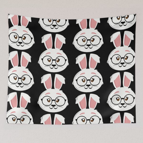 Item preview, Bunny With Glasses designed and sold by GravitiTees.