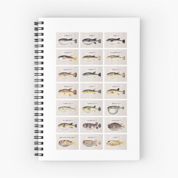 Item preview, Fugu Poster (Japanese) designed and sold by moonsoon.