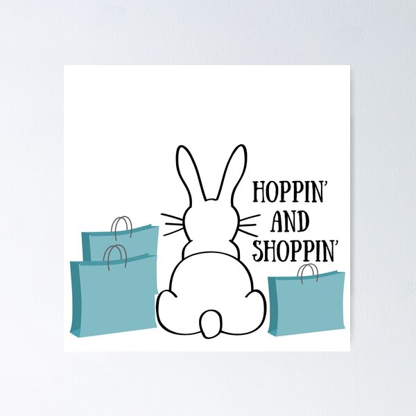 Item preview, Easter Hoppin' and Shoppin' designed and sold by bloominolive.