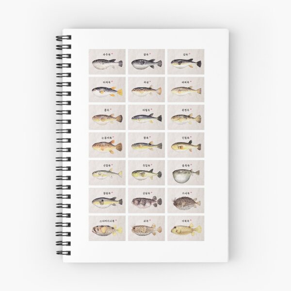 Item preview, Fugu Poster (Korean) designed and sold by moonsoon.