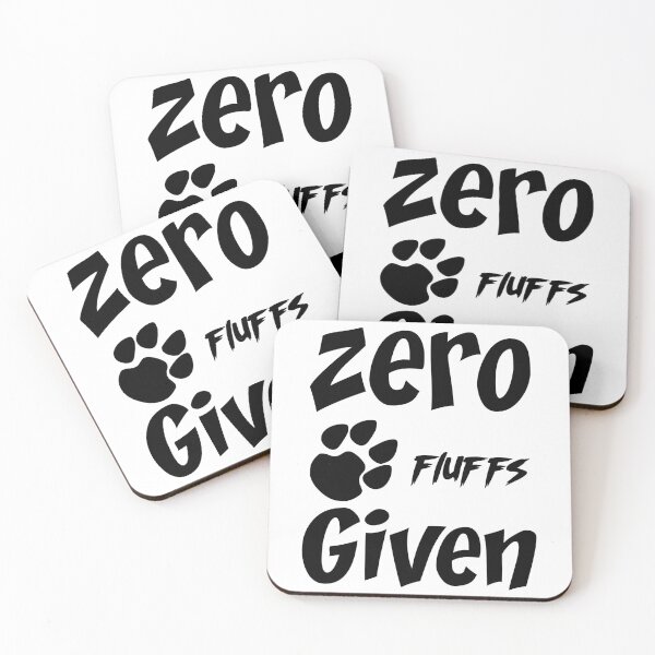 Item preview, Zero Fluffs Given - Funny T-Shirt Unisex Fashion Humour Sassy Geek Shirts Casual Tee Shirt Gifts designed and sold by Re Ka.