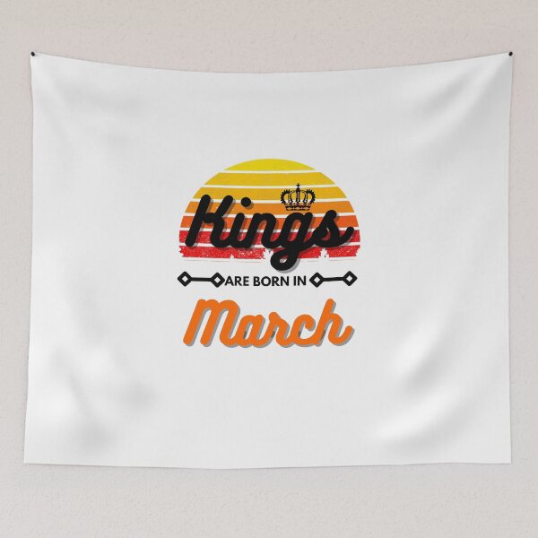 Item preview, Kings Are Born In March designed and sold by red1one.