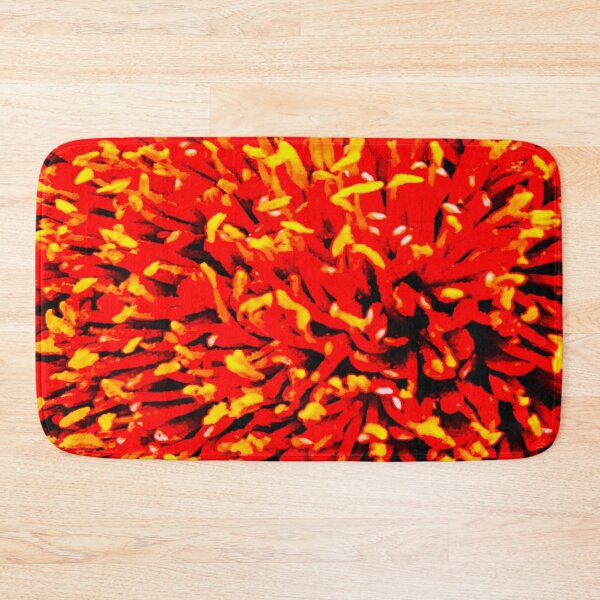 Item preview, Melbourne Art Flower Pollen Pattern Red Yellow Black designed and sold by MelbourneGarden.