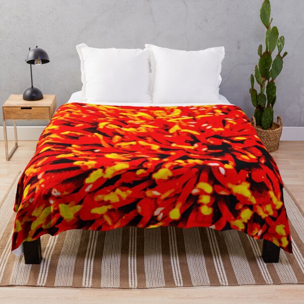 Item preview, Melbourne Art Flower Pollen Pattern Red Yellow Black designed and sold by MelbourneGarden.