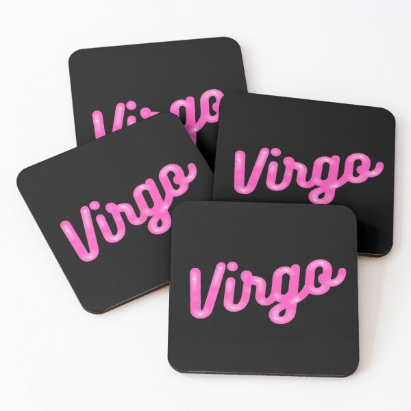 Item preview, Virgo - pink shiny letters designed and sold by Gerhanj.