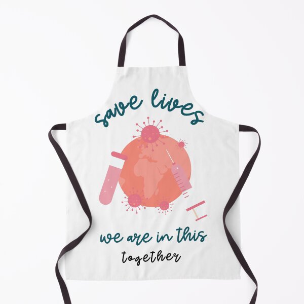 Item preview, save lives we are in this together, vaxer, vaccinated, anti vaccine designed and sold by cathelkav.