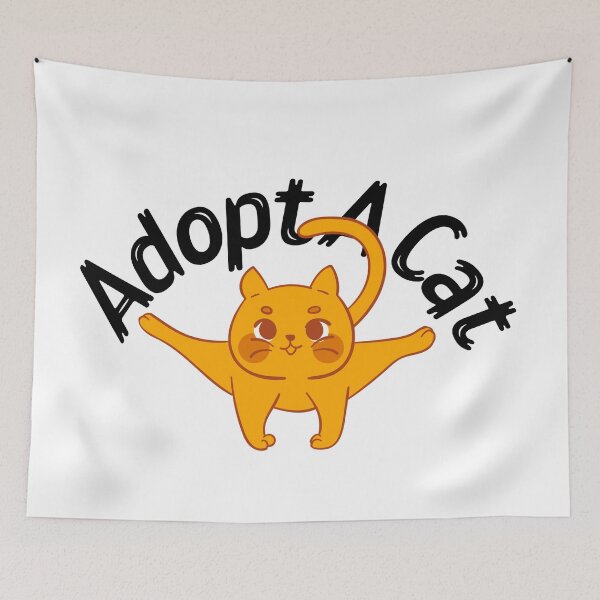Item preview,  Adopt A Cat designed and sold by Thecaveofcat.