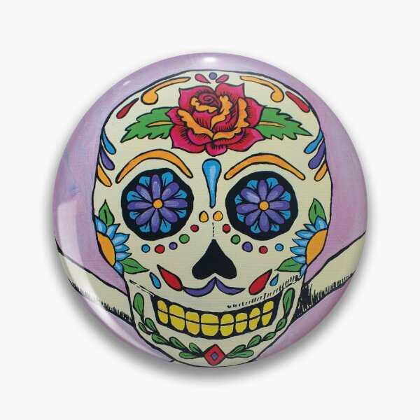 Aperçu de l'œuvre Carte Dia De los Muertos Loteria créée et vendue par Beth Dougherty.