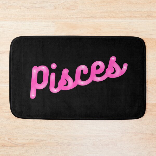 Item preview, Pisces - astrological sign in pink shiny letters designed and sold by Gerhanj.