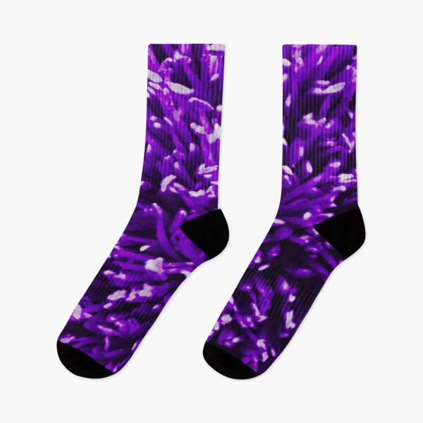 Item preview, Melbourne Art Flower Pollen Pattern Image Purple Black designed and sold by MelbourneGarden.