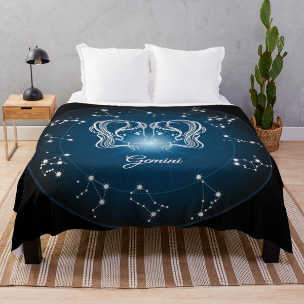 Item preview, Gemini: Zodiac Constellation Circle Star Sign designed and sold by WearWolfDesigns.
