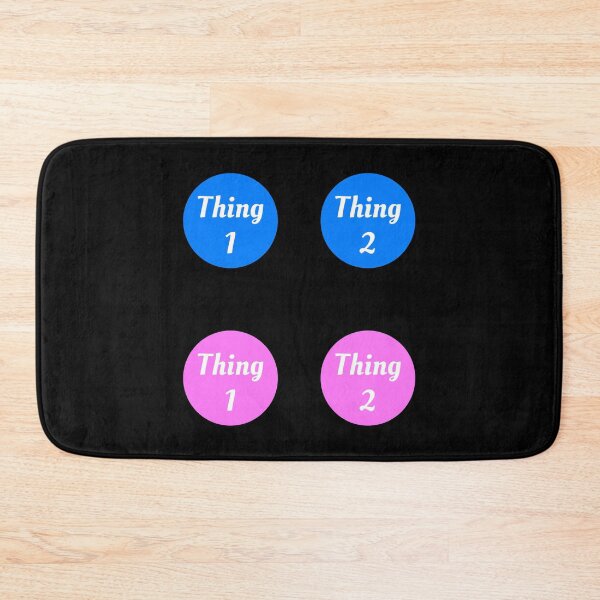 Item preview, Thing one and Thing two designed and sold by Piztees.