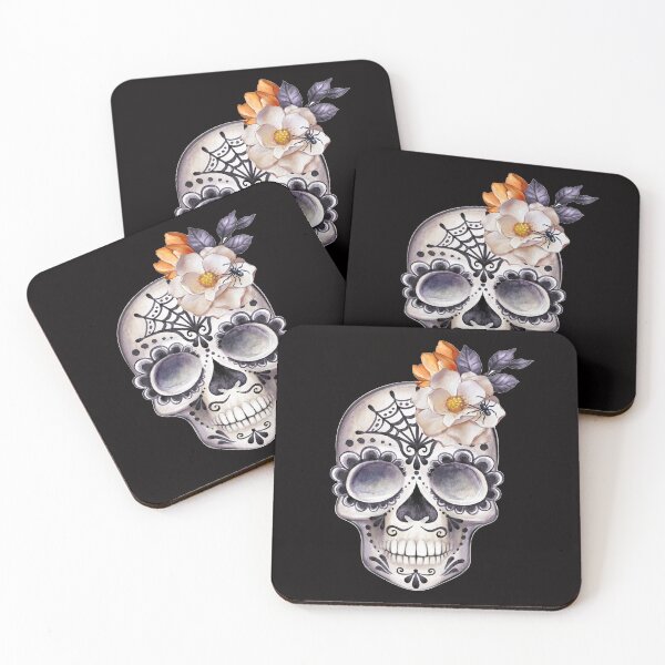 Item preview, Sugar Skull Spiderwork Day of the Dead designed and sold by CreativeBel.