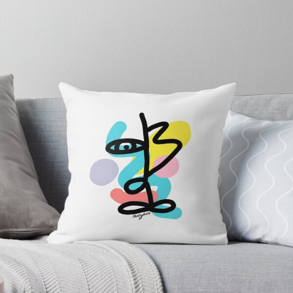 Item preview, abstract face designed and sold by BellyBeeShop.