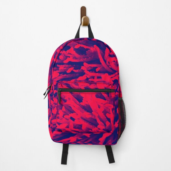 Item preview, Melbourne Art Flower Pollen Pattern Hyper Red Black designed and sold by MelbourneGarden.