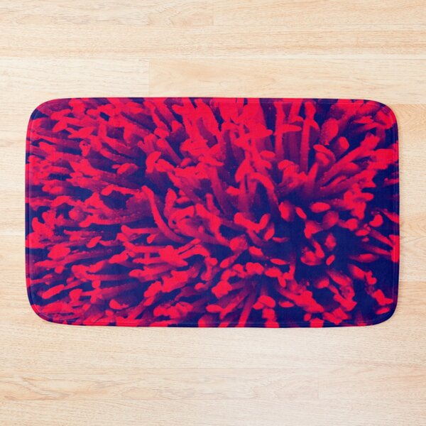 Item preview, Melbourne Art Flower Pollen Pattern Hyper Red  Black designed and sold by MelbourneGarden.