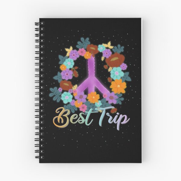 Item preview, Trip Peace Hippies Psychedelic Aesthetic designed and sold by AOCreativeProd.
