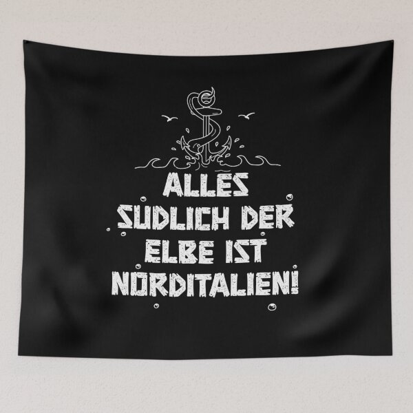 Item preview, Hamburg Fan Saying Anchor Elbe designed and sold by AOCreativeProd.
