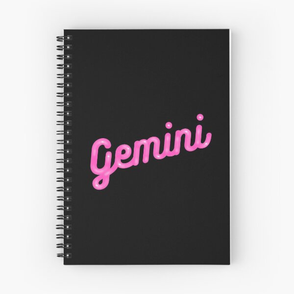 Item preview, Gemini Astrological sign in pink shiny letters designed and sold by Gerhanj.
