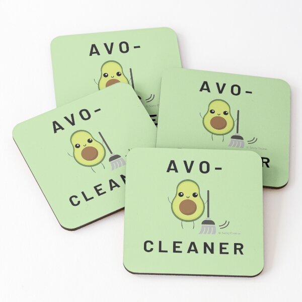Item preview, Avo Cleaner, Avocado Housekeeping Humor, Funny Cleaning Saying designed and sold by SavvyCleaner.