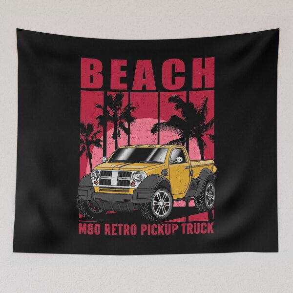 Item preview, Retro Style Pickup Truck designed and sold by JDM Guyvit.
