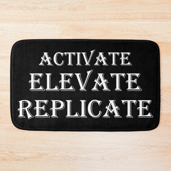 Item preview, Activate Elevate Replicate BE designed and sold by ThreadsByCampion.