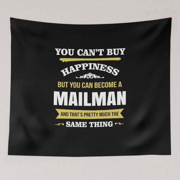 Item preview, Happiness Is Being A Mailman designed and sold by HichamGreen.