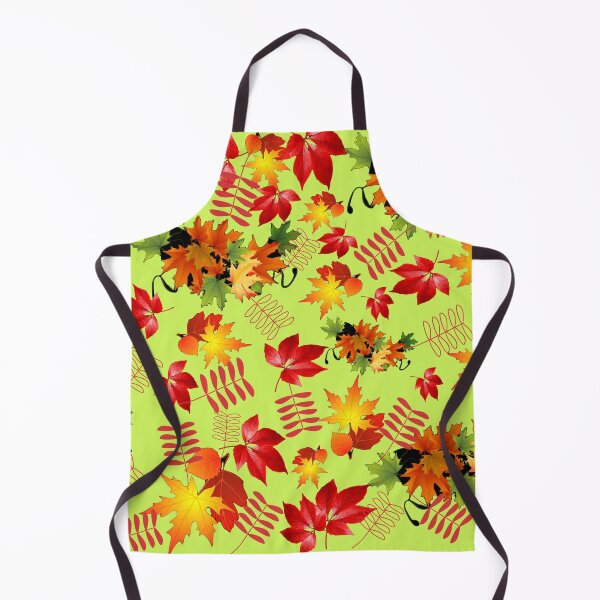 Item preview, YELLOW RED MAPLE LEAVES FALLING AUTUMN PATTERN  designed and sold by samArtline.