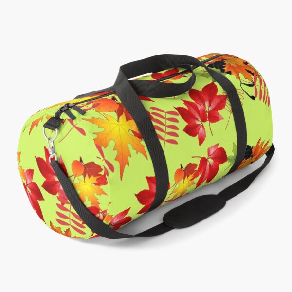 Item preview, YELLOW RED MAPLE LEAVES FALLING AUTUMN PATTERN designed and sold by samArtline.