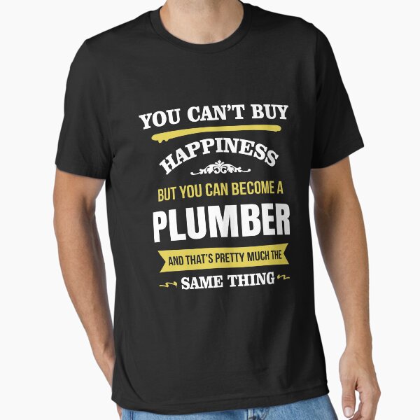 Item preview, Happiness Is Being A Plumber designed and sold by HichamGreen.