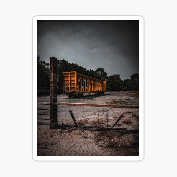Item preview, Rusting Train designed and sold by LauraBaileyPix.