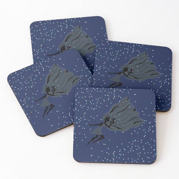 Item preview, Midnight dark blue pater pan and pixie dust designed and sold by Manoroma.