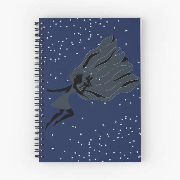 Item preview, Midnight dark blue pater pan and pixie dust designed and sold by Manoroma.